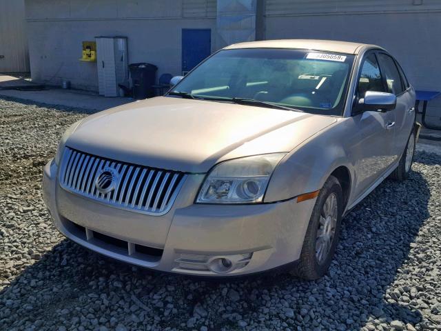 1MEHM40W29G632519 - 2009 MERCURY SABLE SILVER photo 2