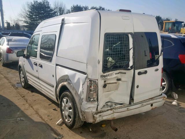 NM0LS7DN8AT017986 - 2010 FORD TRANSIT CO WHITE photo 3