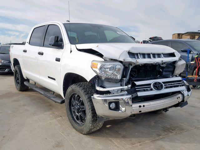 5TFDW5F17GX577512 - 2016 TOYOTA TUNDRA CRE WHITE photo 1