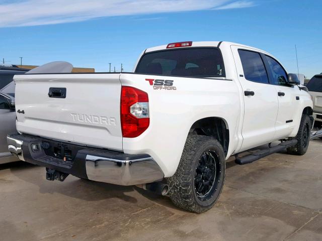 5TFDW5F17GX577512 - 2016 TOYOTA TUNDRA CRE WHITE photo 4