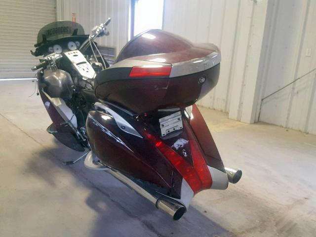 5VPSD36D993002979 - 2009 VICTORY MOTORCYCLES VISION TOU MAROON photo 3