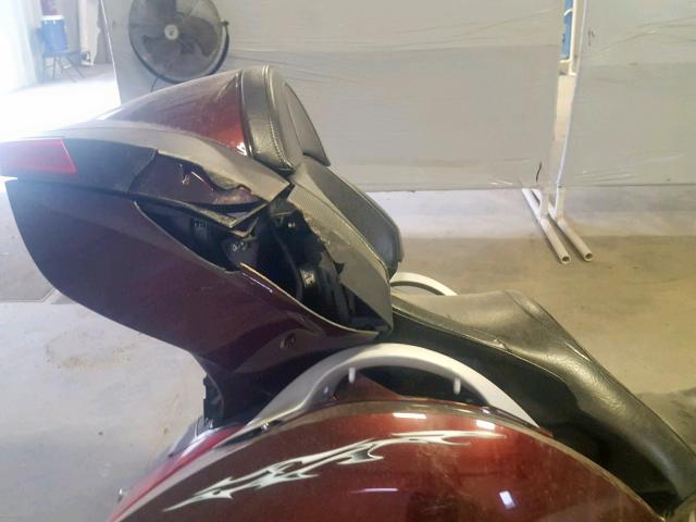 5VPSD36D993002979 - 2009 VICTORY MOTORCYCLES VISION TOU MAROON photo 6