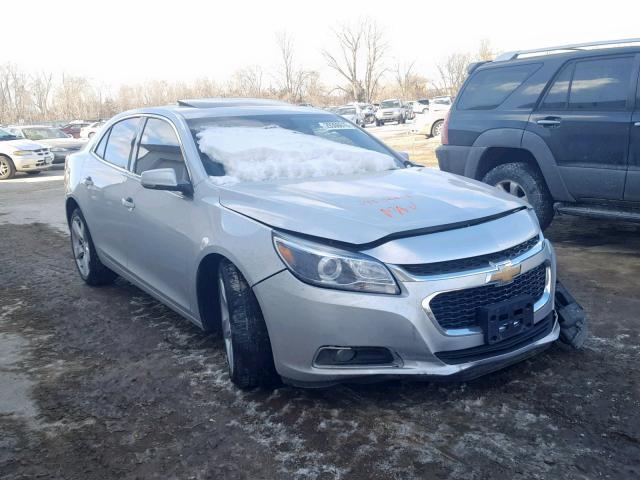 1G11G5SX0FF214475 - 2015 CHEVROLET MALIBU LTZ SILVER photo 1