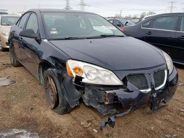 1G2ZF58B974273065 - 2007 PONTIAC G6 VALUE L BLACK photo 1