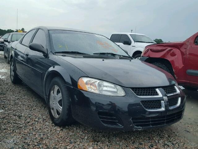 1B3EL46X96N221845 - 2006 DODGE STRATUS SX BLACK photo 1