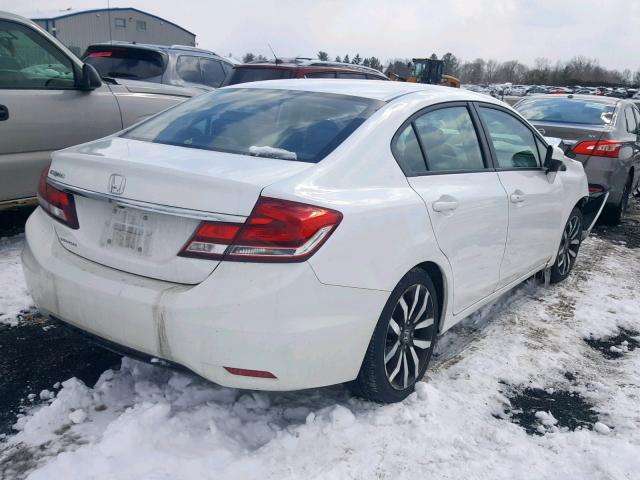 19XFB2F97FE257629 - 2015 HONDA CIVIC EXL WHITE photo 4