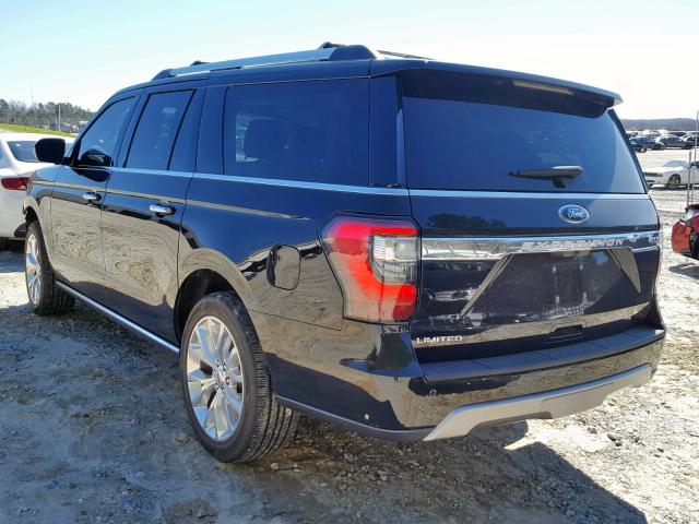 1FMJK2AT9JEA32190 - 2018 FORD EXPEDITION BLACK photo 3