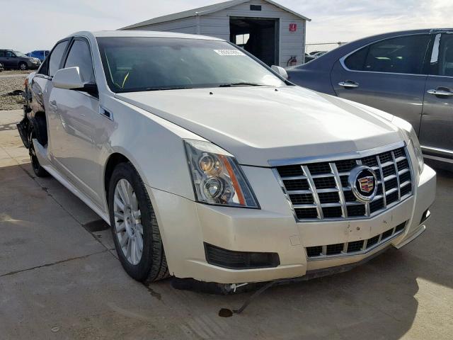 1G6DE5E52D0107435 - 2013 CADILLAC CTS LUXURY WHITE photo 1