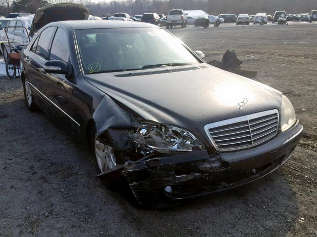 WDBNF67J76A468721 - 2006 MERCEDES-BENZ S 350 BLACK photo 1