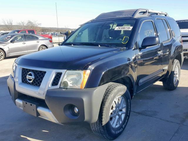 5N1AN0NU5FN650239 - 2015 NISSAN XTERRA X BLACK photo 2