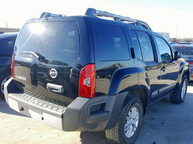 5N1AN0NU5FN650239 - 2015 NISSAN XTERRA X BLACK photo 4