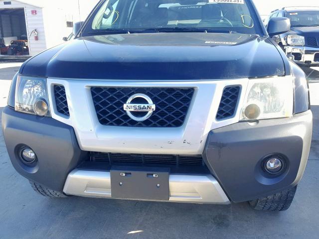 5N1AN0NU5FN650239 - 2015 NISSAN XTERRA X BLACK photo 9