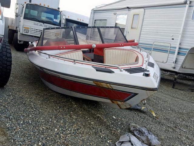 MB2H2011D787 - 1987 BOAT MARINE LOT RED photo 1