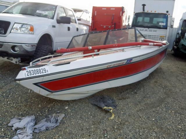 MB2H2011D787 - 1987 BOAT MARINE LOT RED photo 2