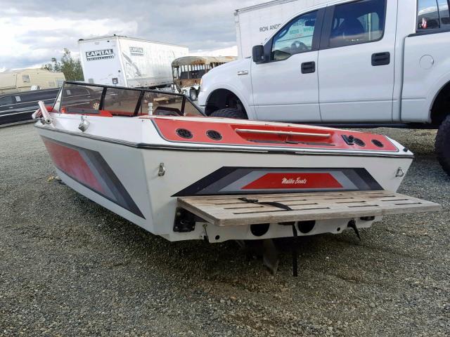 MB2H2011D787 - 1987 BOAT MARINE LOT RED photo 3