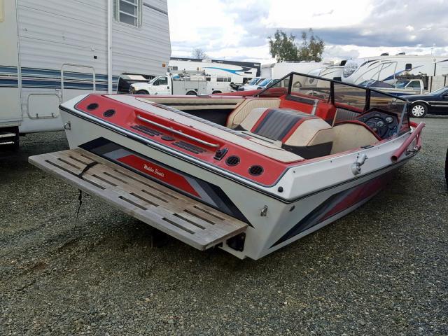 MB2H2011D787 - 1987 BOAT MARINE LOT RED photo 4