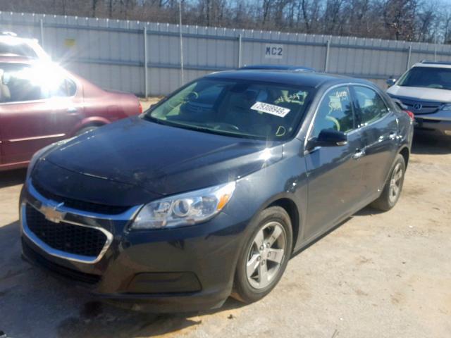 1G11C5SLXFF334339 - 2015 CHEVROLET MALIBU 1LT შავი ფოტო 2
