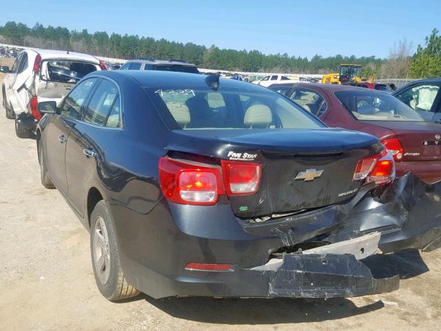 1G11C5SLXFF334339 - 2015 CHEVROLET MALIBU 1LT შავი ფოტო 3