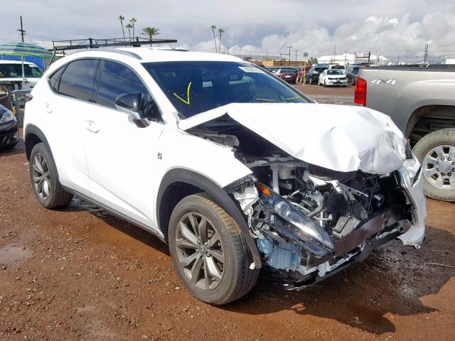 JTJYARBZ6H2059115 - 2017 LEXUS NX 200T WHITE photo 1