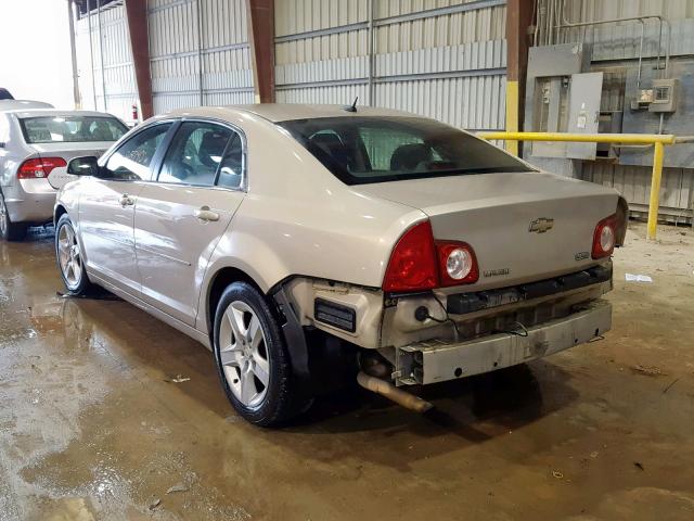 1G1ZA5EU0BF149160 - 2011 CHEVROLET MALIBU LS TAN photo 3