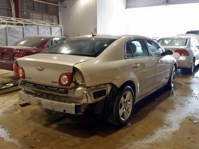 1G1ZA5EU0BF149160 - 2011 CHEVROLET MALIBU LS TAN photo 4