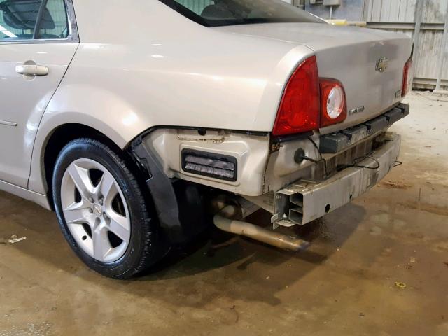 1G1ZA5EU0BF149160 - 2011 CHEVROLET MALIBU LS TAN photo 9