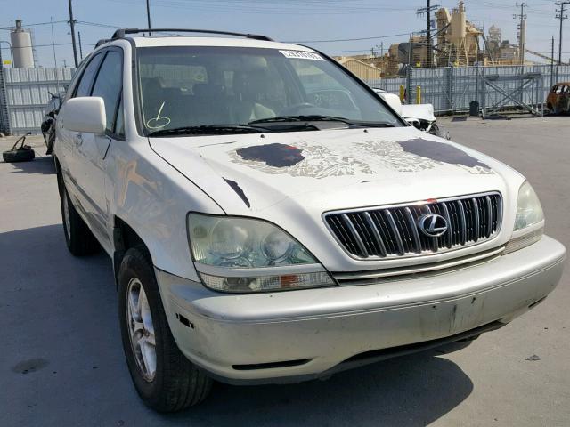 JTJHF10U610189147 - 2001 LEXUS RX 300 WHITE photo 1