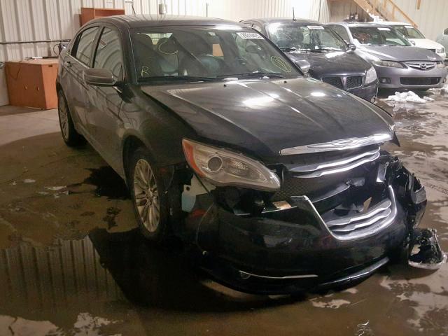 1C3CCBCG3CN266486 - 2012 CHRYSLER 200 LIMITE BLACK photo 1