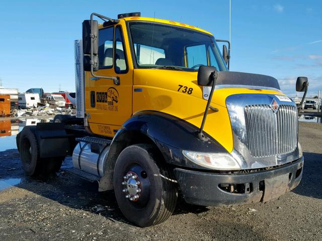 1HSHWSJN3CJ626641 - 2012 INTERNATIONAL 8000 8600 YELLOW photo 1