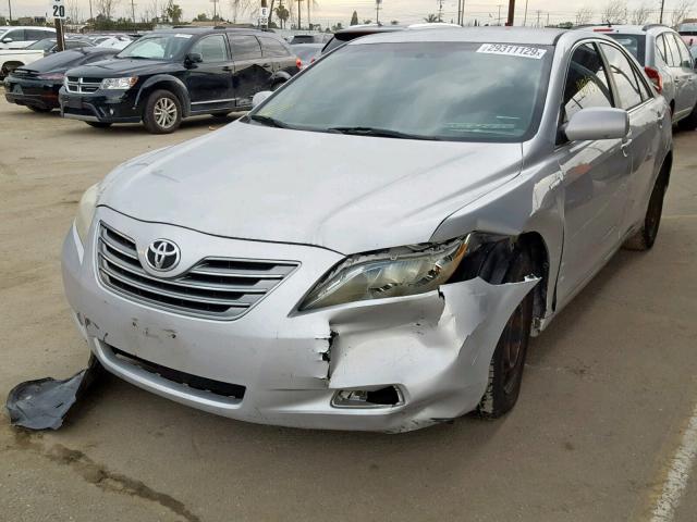 4T1BB46K09U073440 - 2009 TOYOTA CAMRY HYBR SILVER photo 2