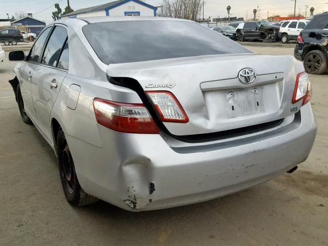 4T1BB46K09U073440 - 2009 TOYOTA CAMRY HYBR SILVER photo 3