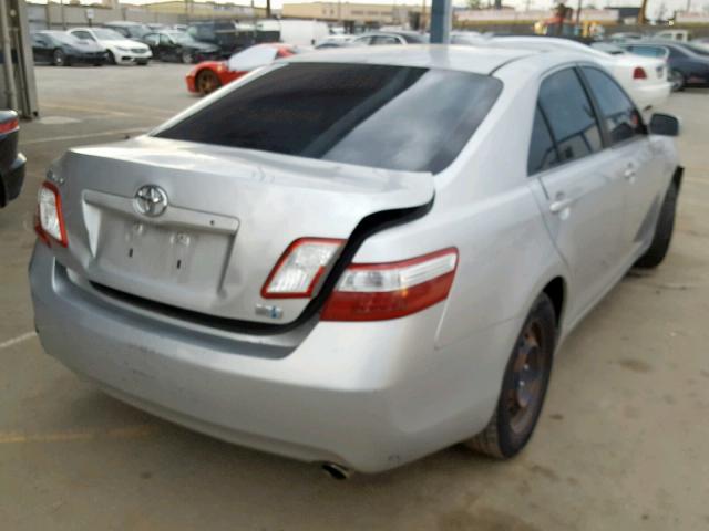 4T1BB46K09U073440 - 2009 TOYOTA CAMRY HYBR SILVER photo 4