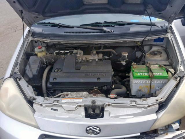 JS2RA41S735163897 - 2003 SUZUKI AERIO S SILVER photo 7