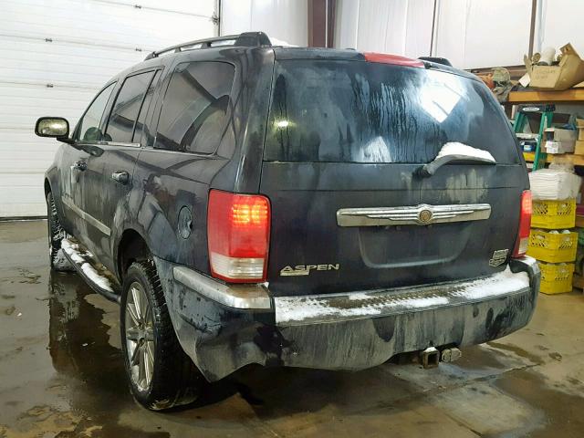 1A8HW58208F111704 - 2008 CHRYSLER ASPEN LIMI BLACK photo 3