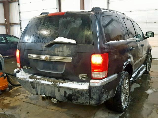 1A8HW58208F111704 - 2008 CHRYSLER ASPEN LIMI BLACK photo 4