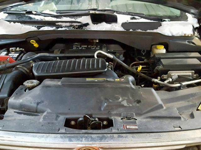 1A8HW58208F111704 - 2008 CHRYSLER ASPEN LIMI BLACK photo 7