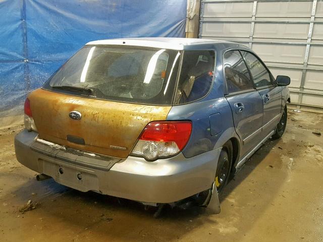 JF1GG63617G801069 - 2007 SUBARU IMPREZA OU BLUE photo 4