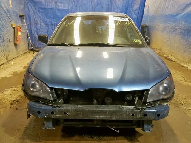 JF1GG63617G801069 - 2007 SUBARU IMPREZA OU BLUE photo 9