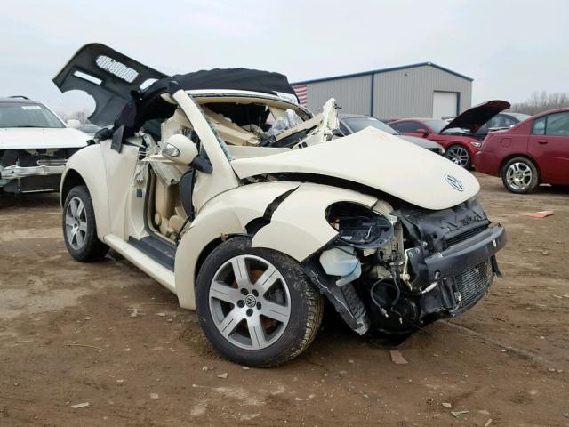 3VWRF31Y26M312500 - 2006 VOLKSWAGEN NEW BEETLE Krem foto 1