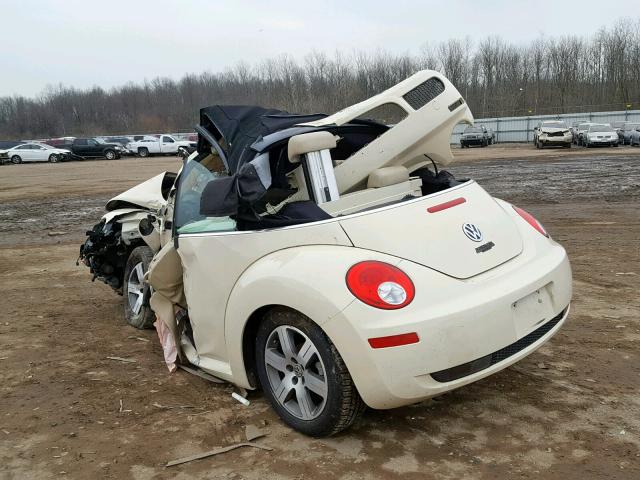 3VWRF31Y26M312500 - 2006 VOLKSWAGEN NEW BEETLE Krem foto 3