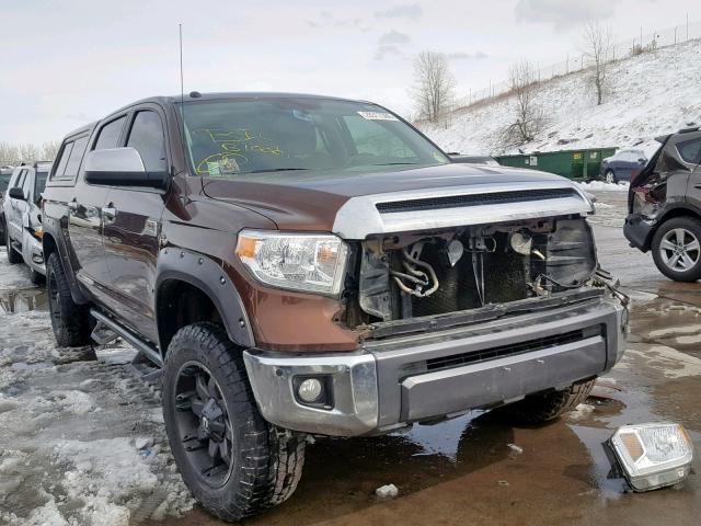 5TFAW5F15GX518980 - 2016 TOYOTA TUNDRA CRE BROWN photo 1