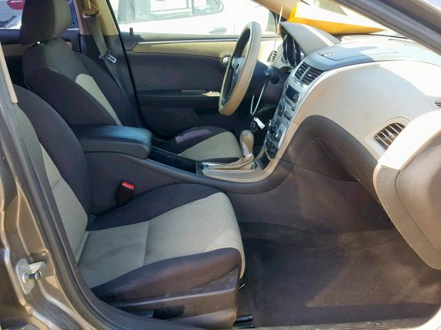 1G1ZA5EB3A4128585 - 2010 CHEVROLET MALIBU LS CHARCOAL photo 5