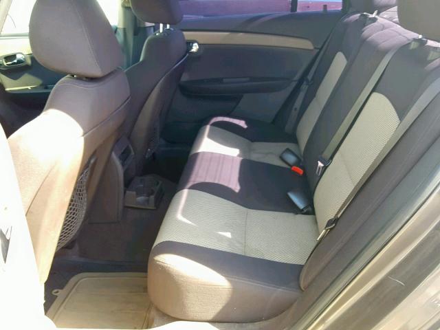 1G1ZA5EB3A4128585 - 2010 CHEVROLET MALIBU LS CHARCOAL photo 6