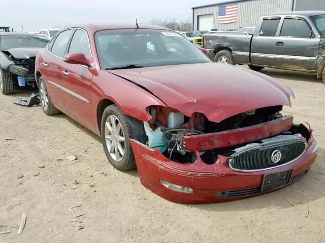 2G4WE537351265245 - 2005 BUICK LACROSSE C RED photo 1