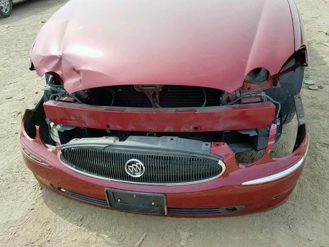 2G4WE537351265245 - 2005 BUICK LACROSSE C RED photo 9