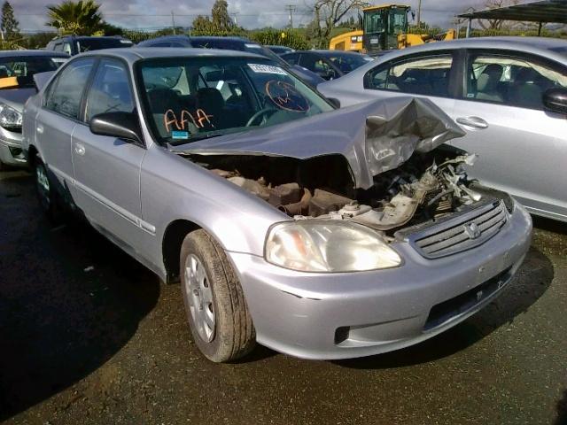 2HGEJ6613XH565615 - 1999 HONDA CIVIC BASE SILVER photo 1