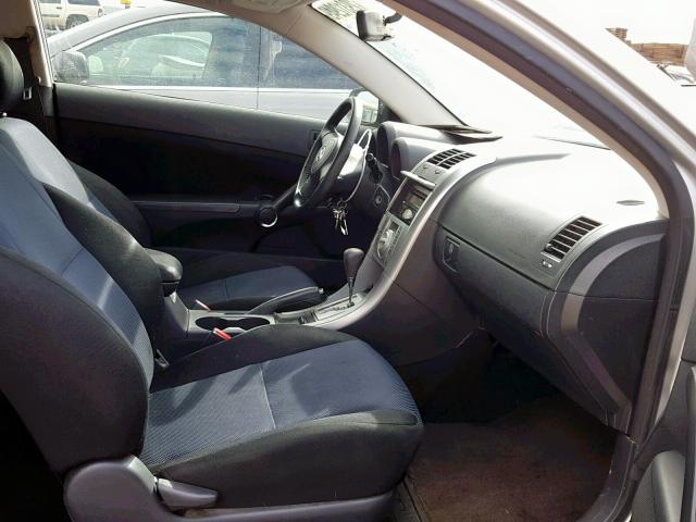 JTKDE177550043602 - 2005 TOYOTA SCION TC SILVER photo 5