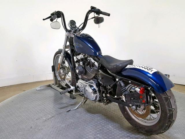 1HD1LF320CC446212 - 2012 HARLEY-DAVIDSON XL1200 V BLUE photo 6