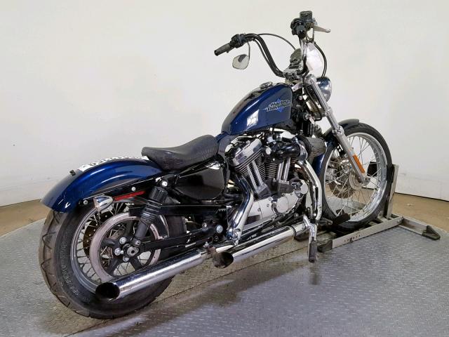 1HD1LF320CC446212 - 2012 HARLEY-DAVIDSON XL1200 V BLUE photo 8