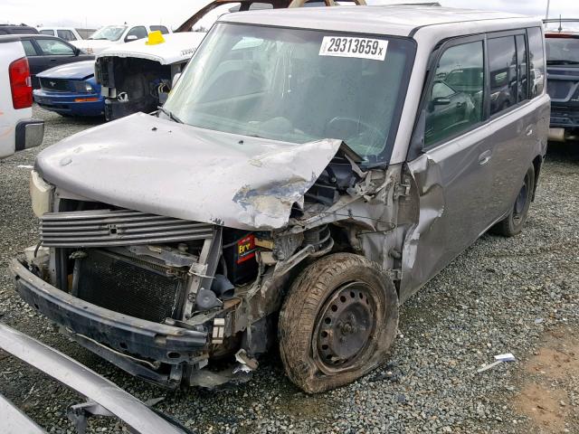JTLKT324440132030 - 2004 TOYOTA SCION XB 灰色 照片 2